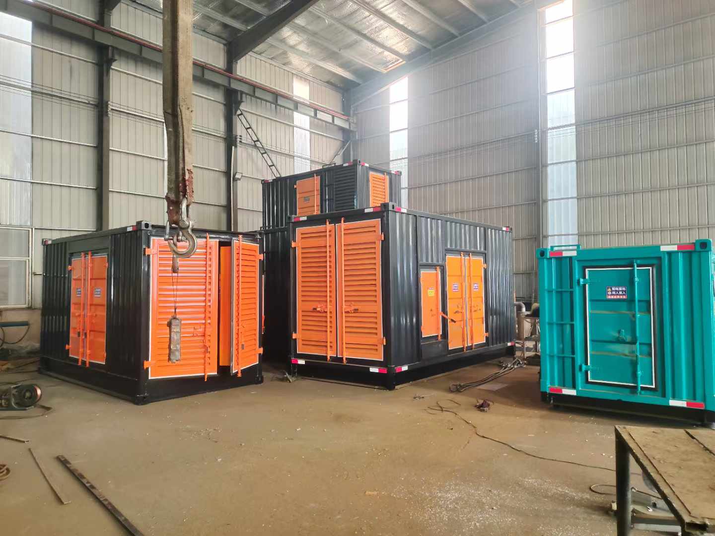 西昌500kw柴油发电机组可以带动多少功率设备？